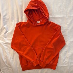 Aritzia Poppy Red Terry Hoodie